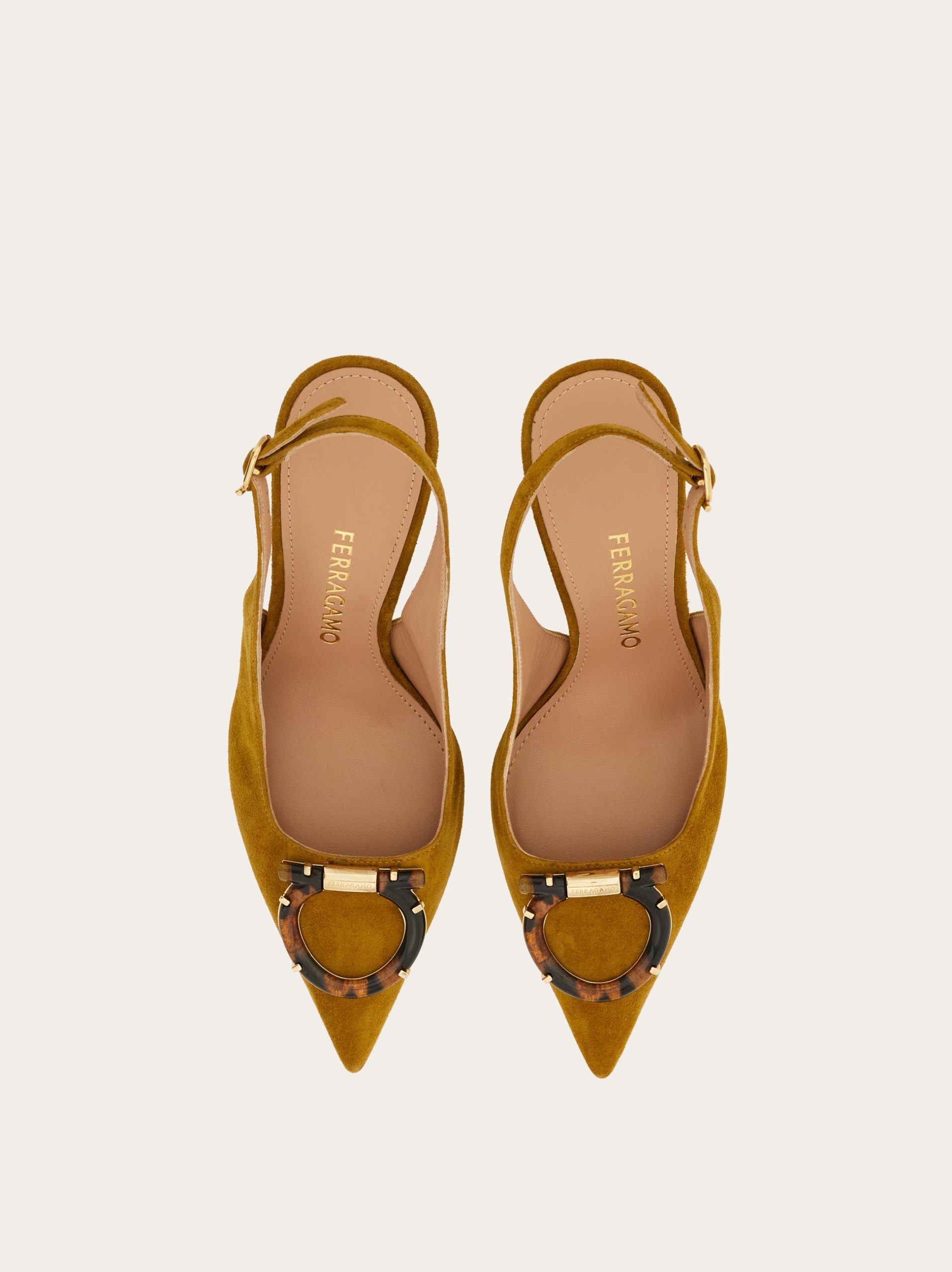 Ferragamo Maxi Gancini slingback pump - Image 4